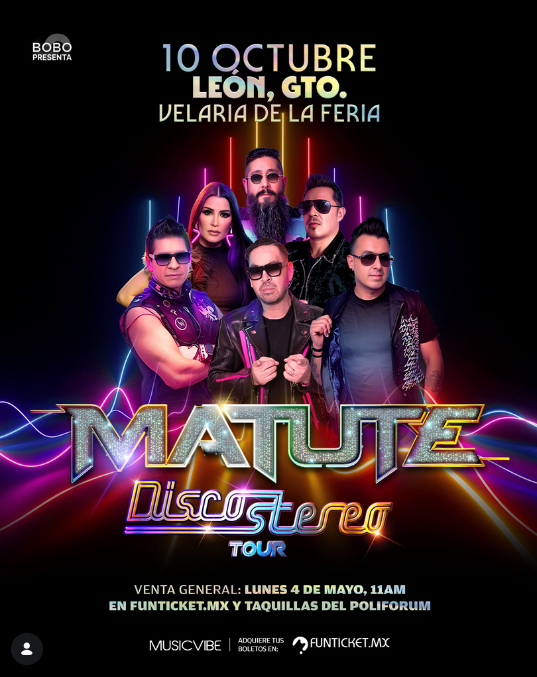 MATUTE DISCO STEREO TOUR