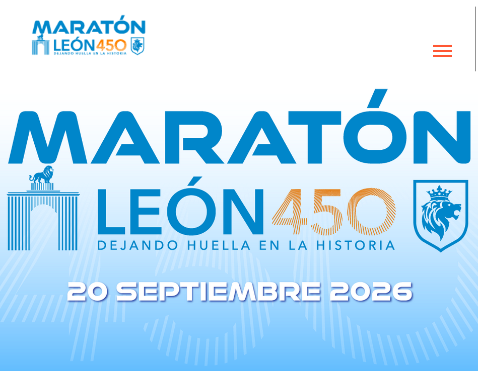 MARATÓN LEÓN  20 SEPTIEMBRE 2026