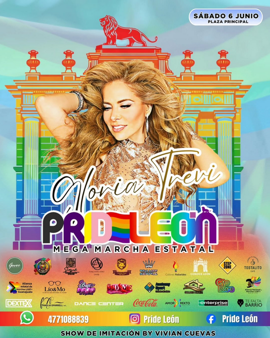 GLORIA TREVI PRIDELEÓN