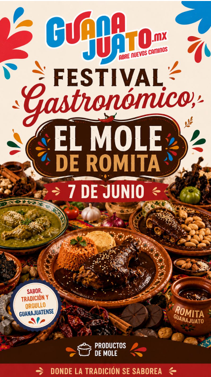 ¡FESTIVAL GASTRONÓMICO DEL MOLE DE ROMITA!