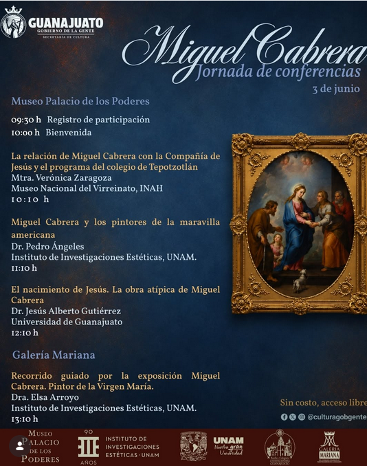 JORNADA DE CONFERENCIAS “MIGUEL CABRERA”