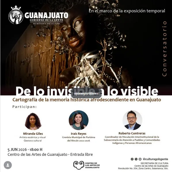 “DE LO INVISIBLE A LO VISIBLE” CONVERSATORIO