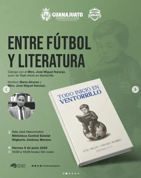 ENTRE FÚTBOL Y LITERATURA