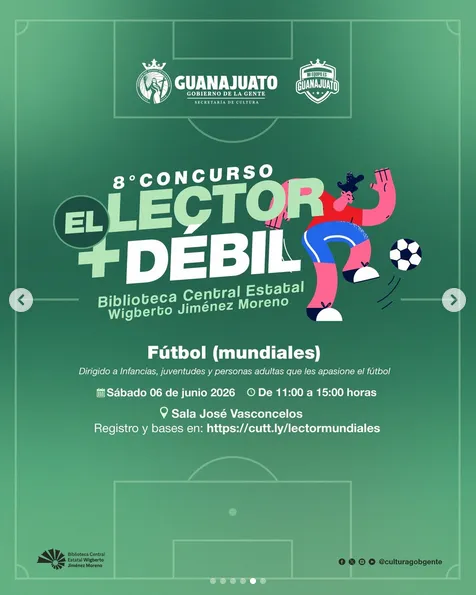 8° CONCURSO EL LECTOR + DÉBIL