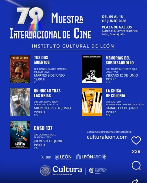 79 MUESTRA INTERNACIONAL DE CINE