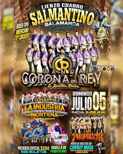 BANDA CORONA DEL REY