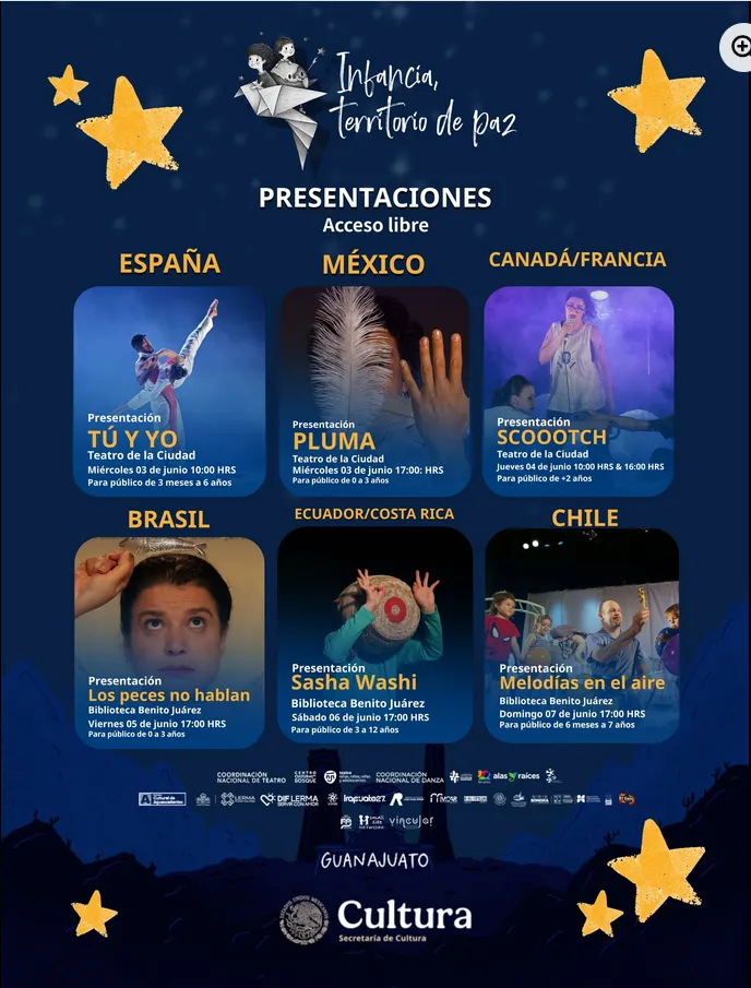 INFANCIA, TERRITORIO DE PAZ PRESENTACIONES