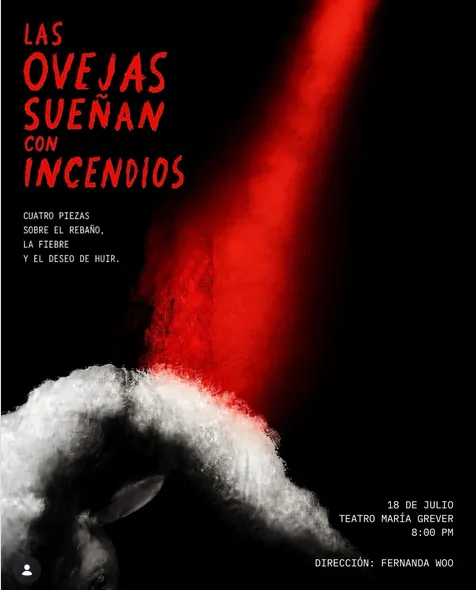 “LAS OVEJAS SUEÑAN CON INCENDIOS”
