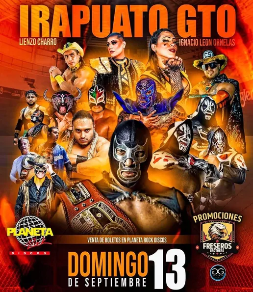 ¡LUCHA LIBRE REGRESA A IRAPUATO!