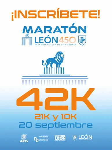 MARATÓN LEÓN  20 SEPTIEMBRE 2026