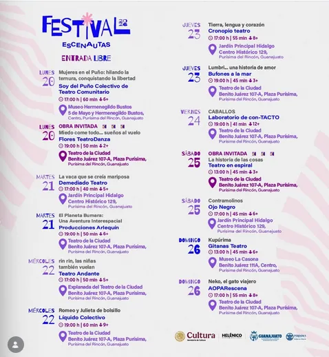 2° EDICIÓN DEL FESTIVAL ESCENAUTAS