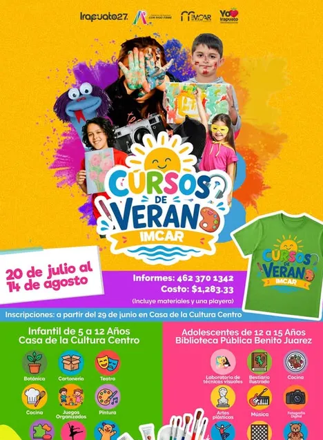 CURSOS DE VERANO IMCAR 2026