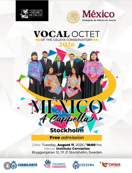OCTETO VOCAL DEL CONSERVATORIO DE CELAYA