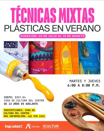 TÉCNICAS MIXTAS PLÁSTICAS EN VERANO