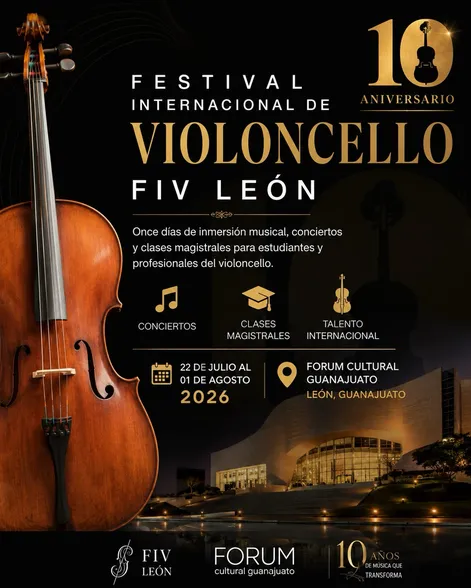 FESTIVAL INTERNACIONAL DE VIOLONCELLO FIV LEÓN