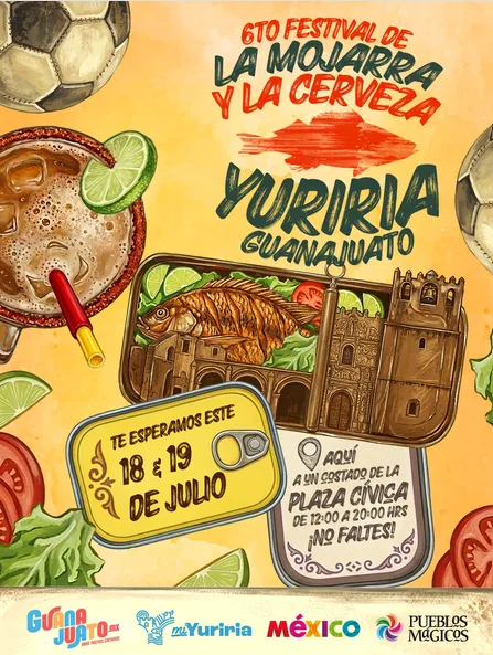 6TO FESTIVAL DE LA MOJARRA Y LA CERVEZA EN YURIRIA.