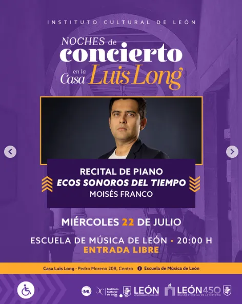 RECITAL DE PIANO ECOS SONOROS DEL TIEMPO