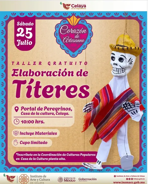 “ELABORACIÓN DE TÍTERES”