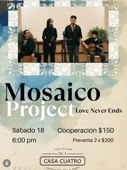 MOSAICO PROJECT: LOVE NEVER ENDS,