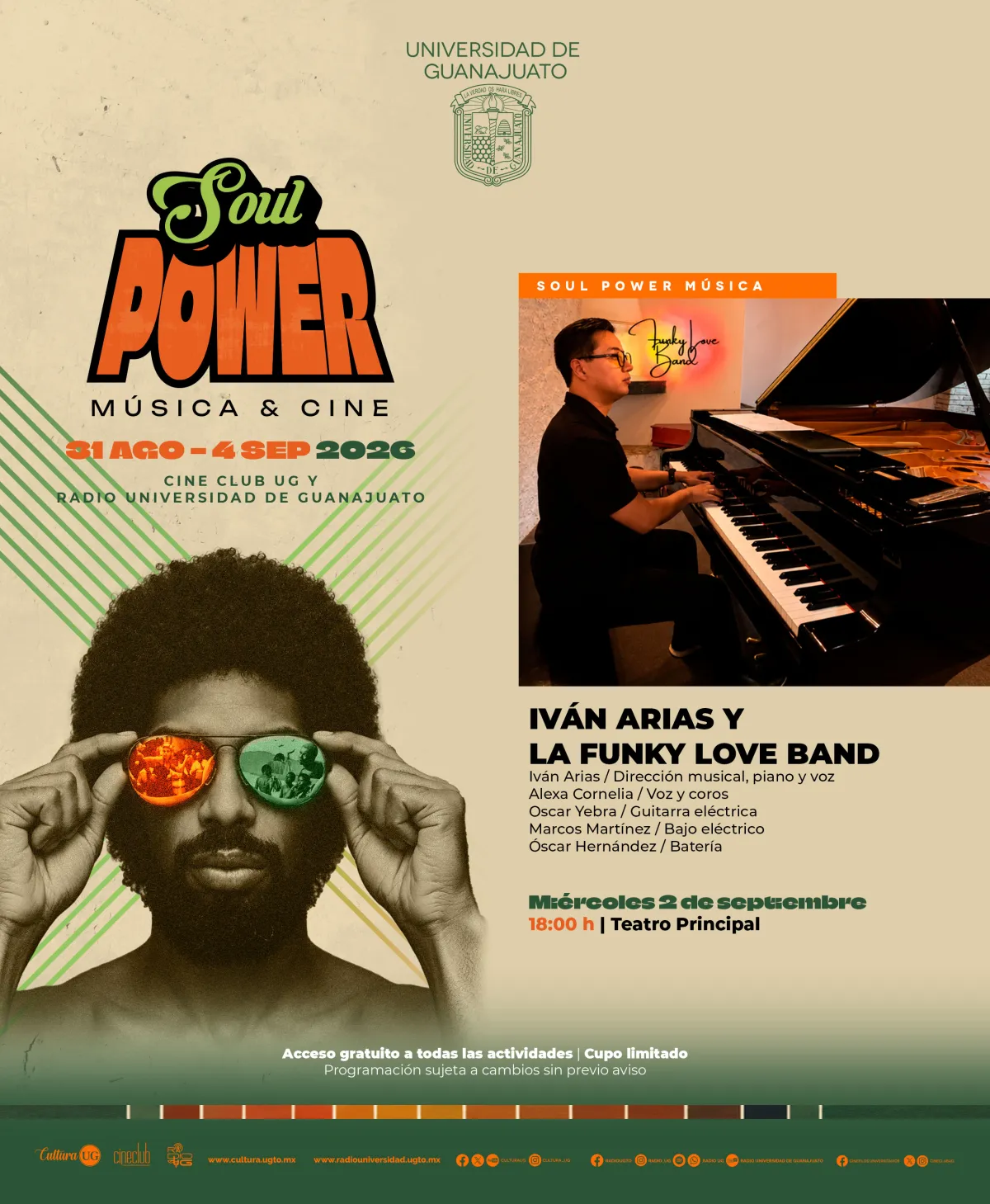 SOUL POWER MÚSICA: IVÁN ARIAS Y LA FUNKY LOVE BAND