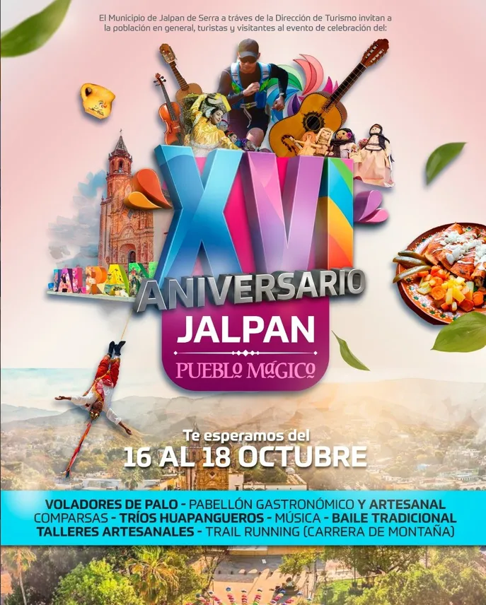 XVI ANIVERSARIO DE JALPAN PUEBLO MÁGICO