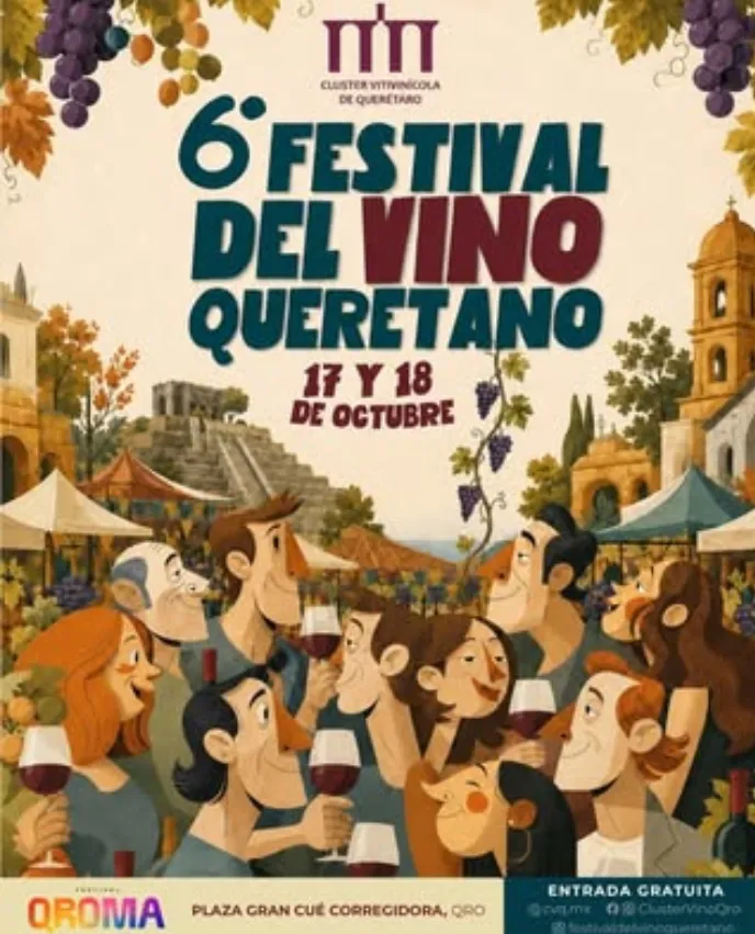 6° FESTIVAL DEL VINO QUERETANO 2026