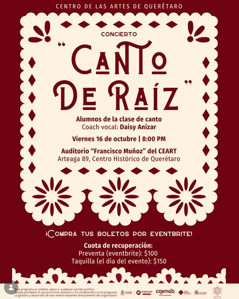 CANTO DE RAÍZ