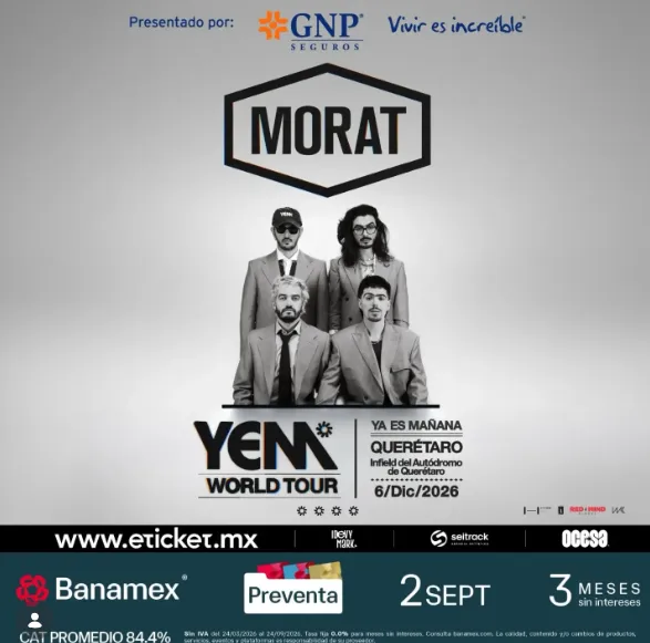 MORAT: YA ES MAÑANA WORLD TOUR