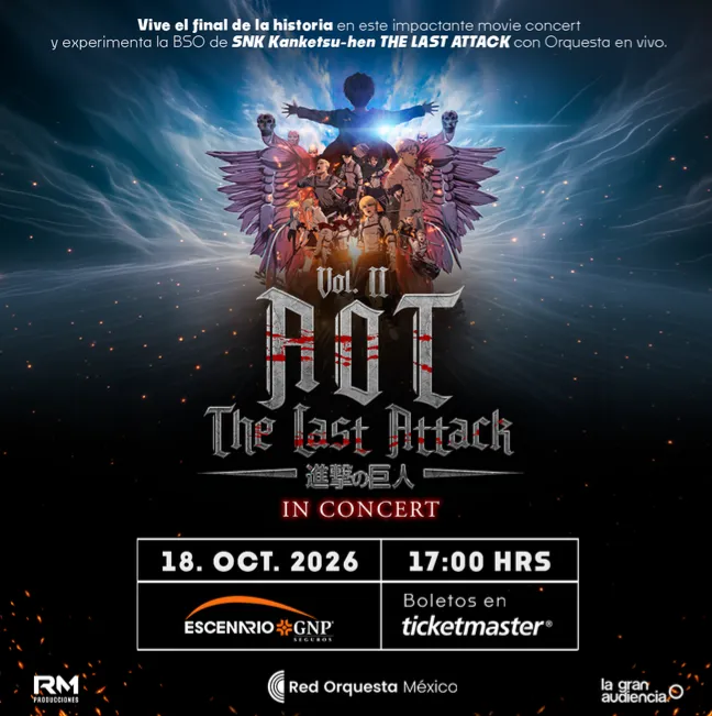 AOT VOL II THE LAST ATTACK IN CONCERT