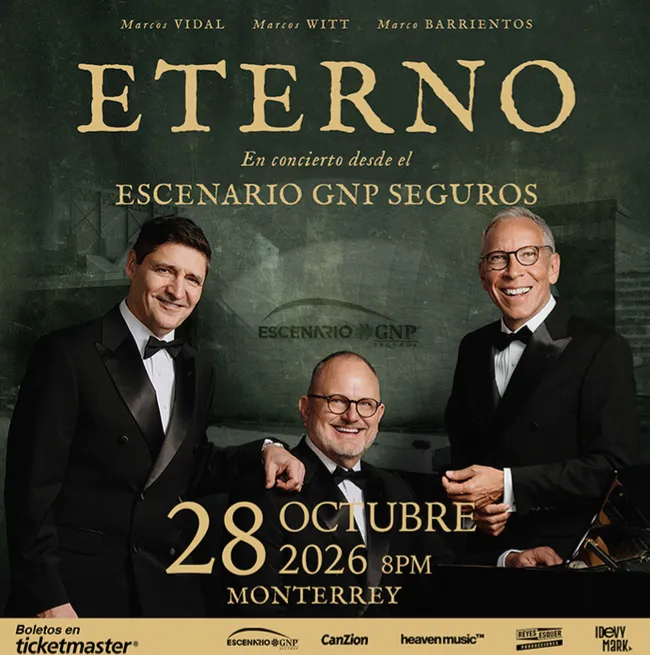 ETERNO MARCOS VIDAL, MARCOS WITT, MARCO BARRIENTOS