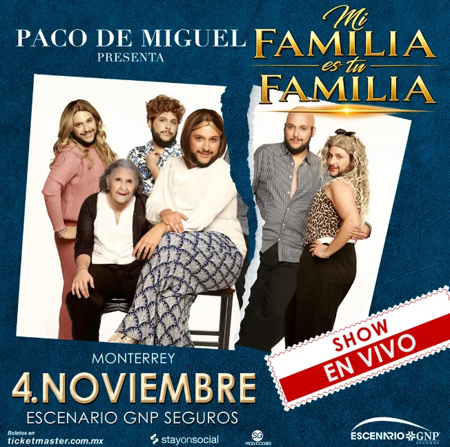 PACO DE MIGUEL EN MI FAMILIA ES TU FAMILIA
