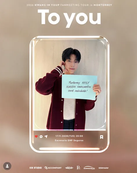 HWANG IN YOUP FANMEETING TOUR