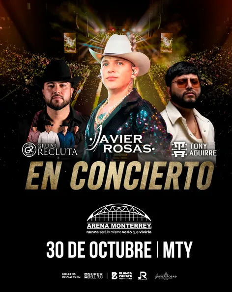 JAVIER ROSAS, GRUPO RECLUTA Y TONY AGUIRRE