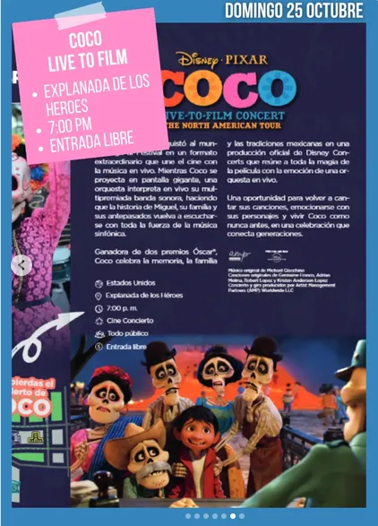 DISNEY PIXAR'S COCO LIVE-TO-FILM CONCERT